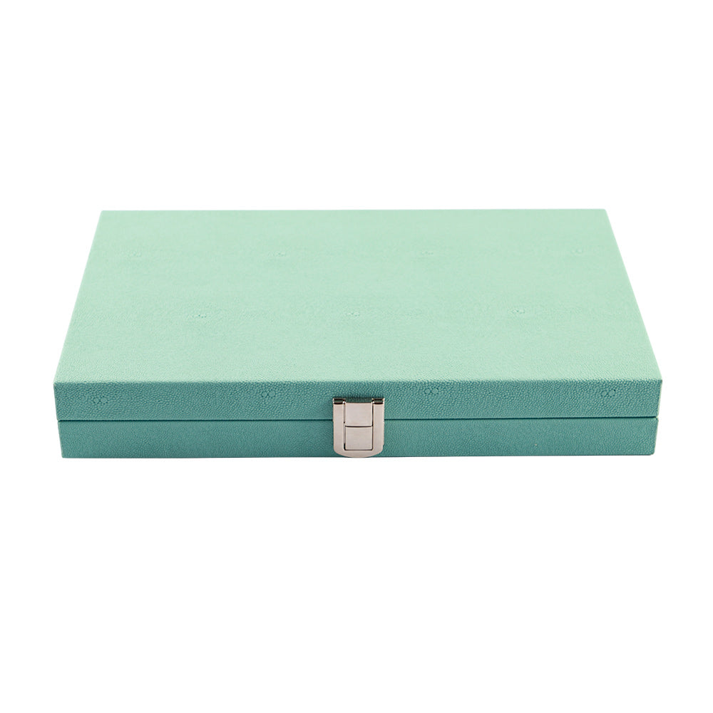 BACO Ocean Blue Stingray Medium Backgammon - bacobackgammon