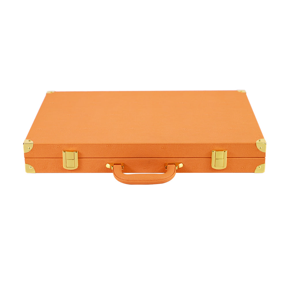 BACO Orange Coral Fish Large Backgammon - bacobackgammon