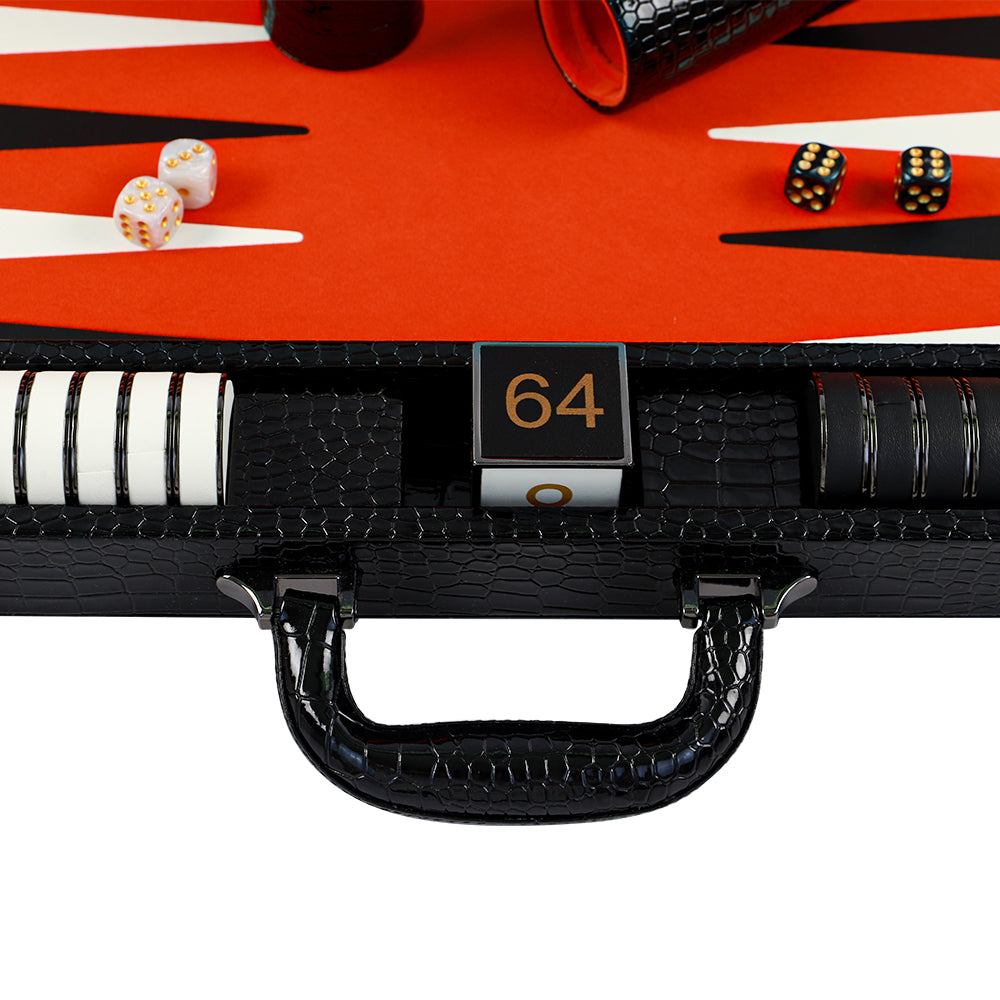 BACO Black Luxury Backgammon - bacobackgammon