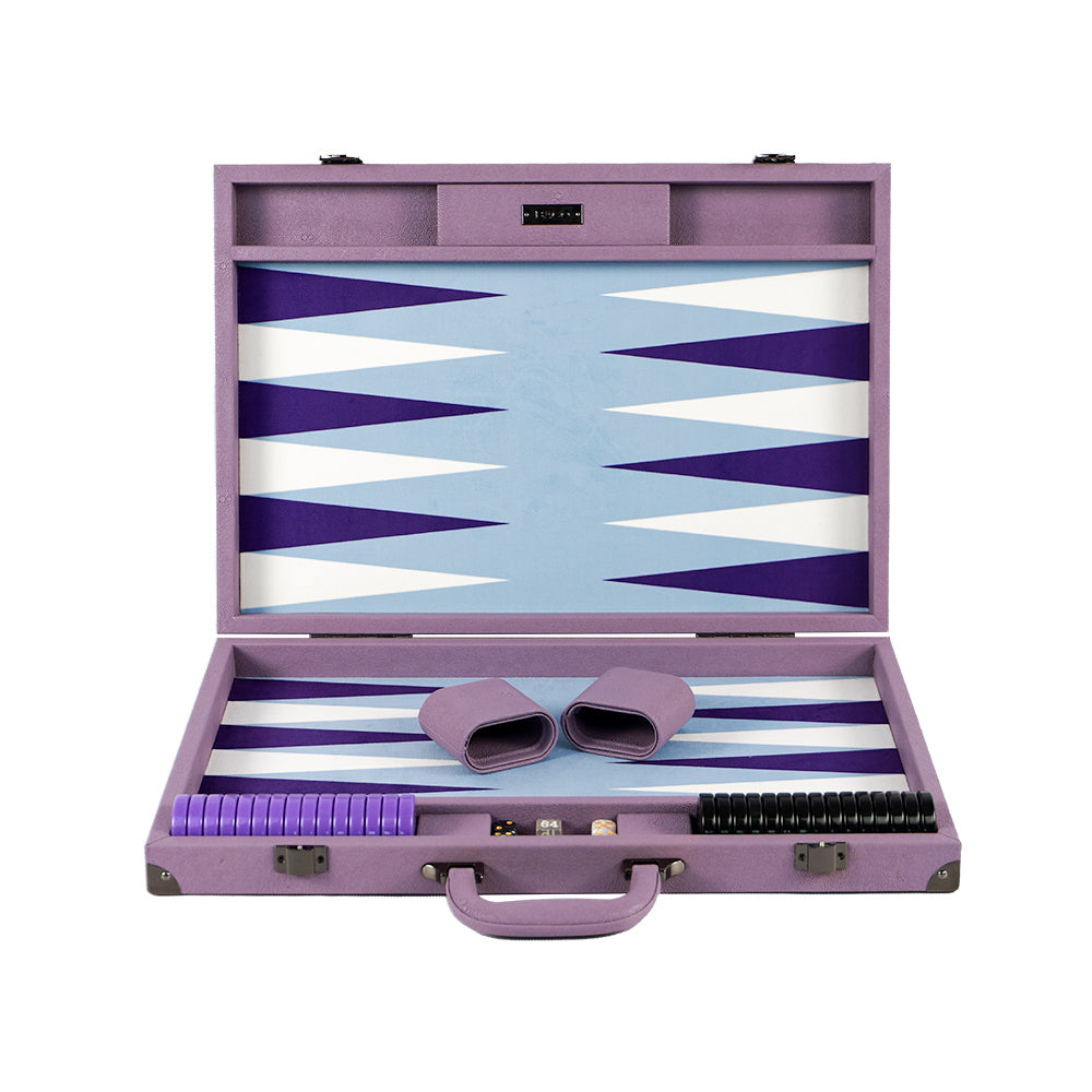BACO Purple Coral Fish Large Backgammon - bacobackgammon