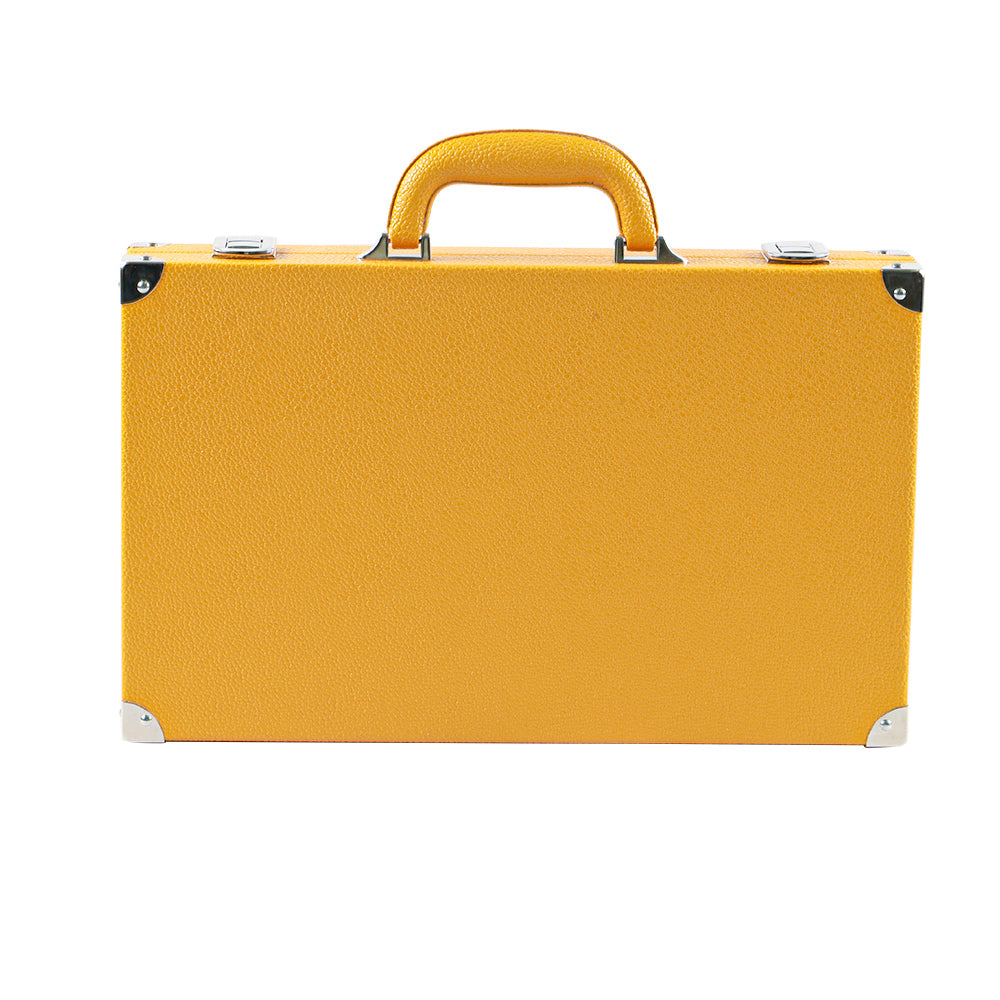 Yellow Coral Stingray Backgammon-15.7inches