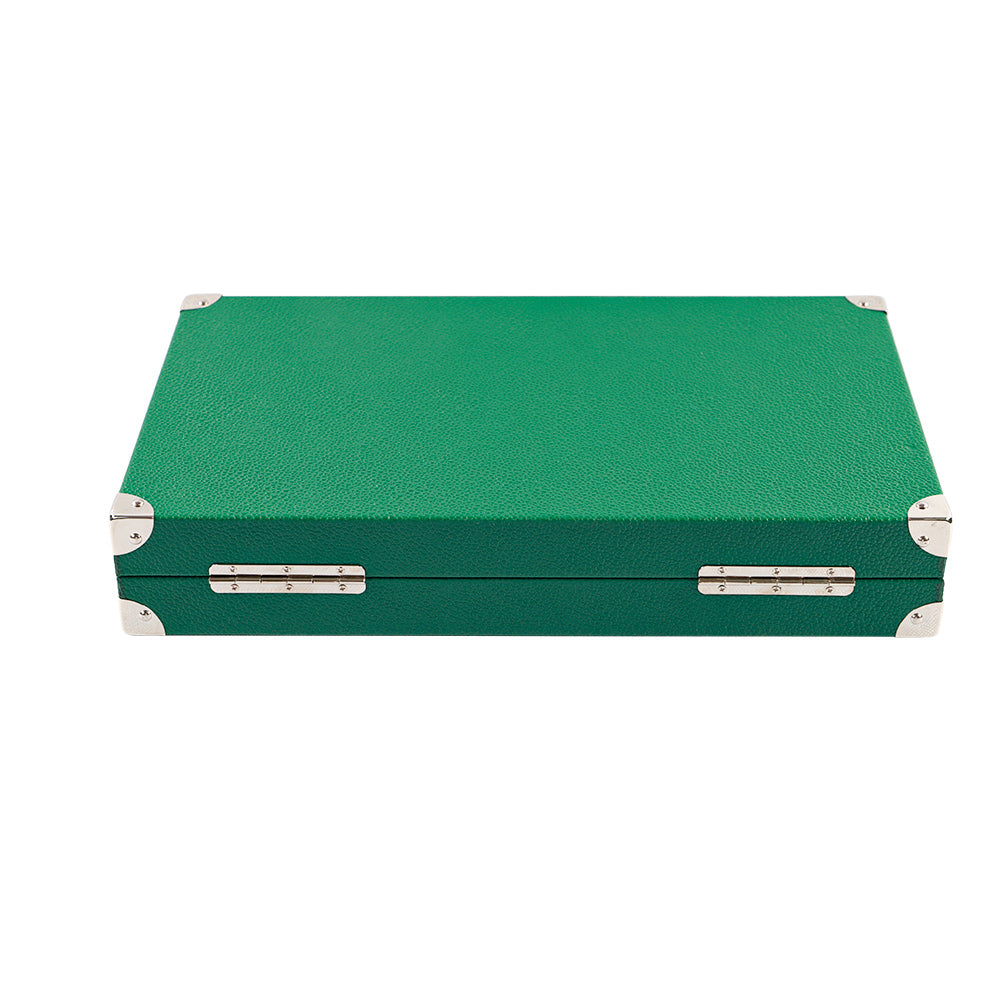 Green Coral Stingray Backgammon-15.7inches