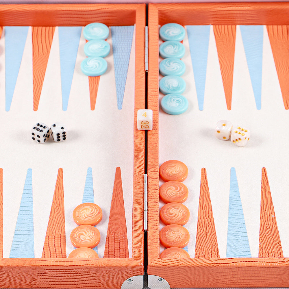 BACO Backgammon Marron de Luxe-25inch
