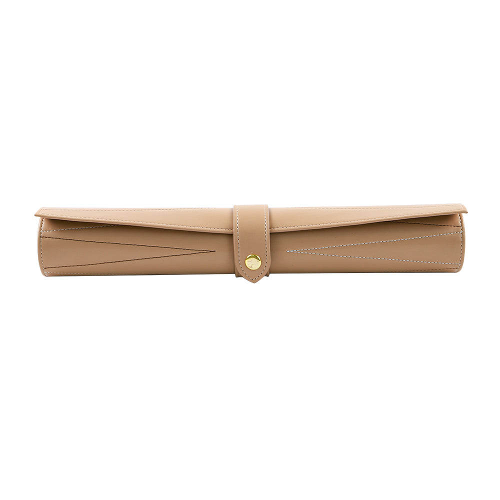 Roll Up Backgammon Travel Set-Brown - bacobackgammon