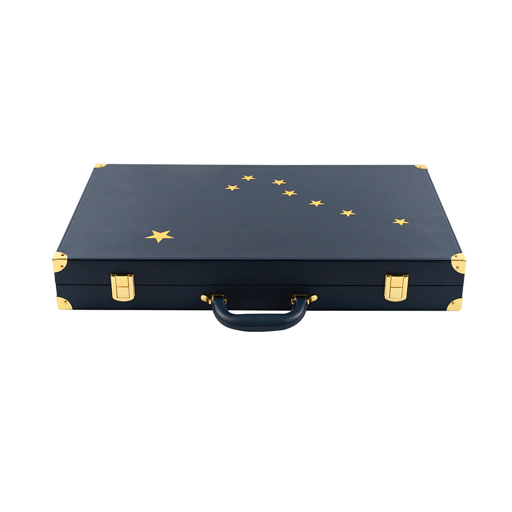 Alaska Flag Backgammon Board - bacobackgammon