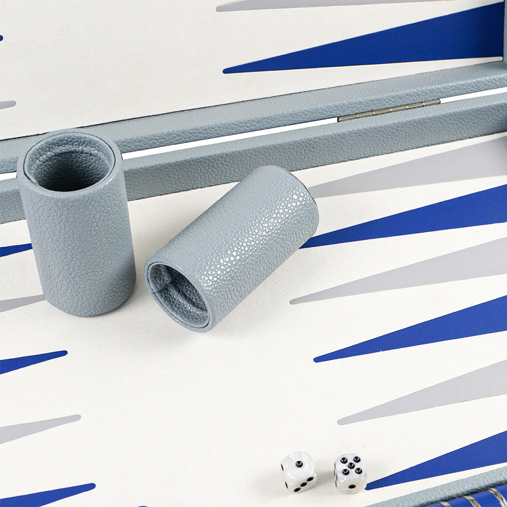 Gray Coral Stingray Backgammon-21inches