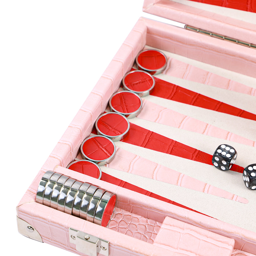 BACO Backgammon Marron de Luxe-25inch