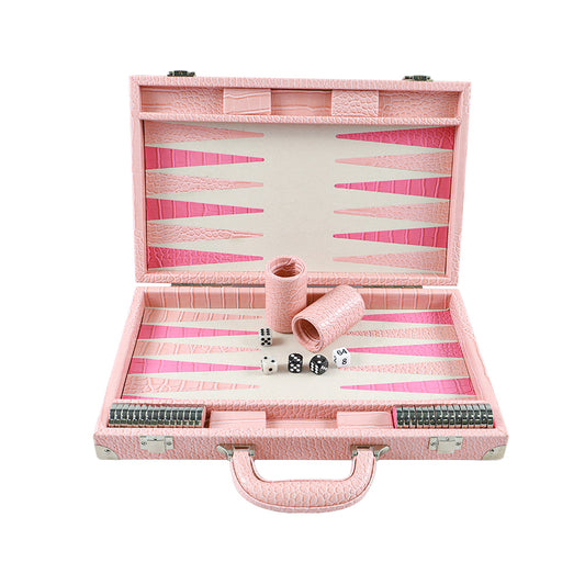 BACO Backgammon Braun Luxus