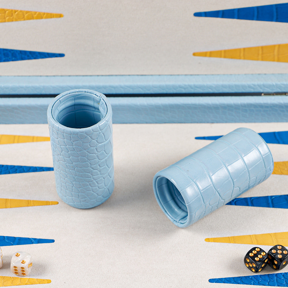 BACO Backgammon Braun Luxus