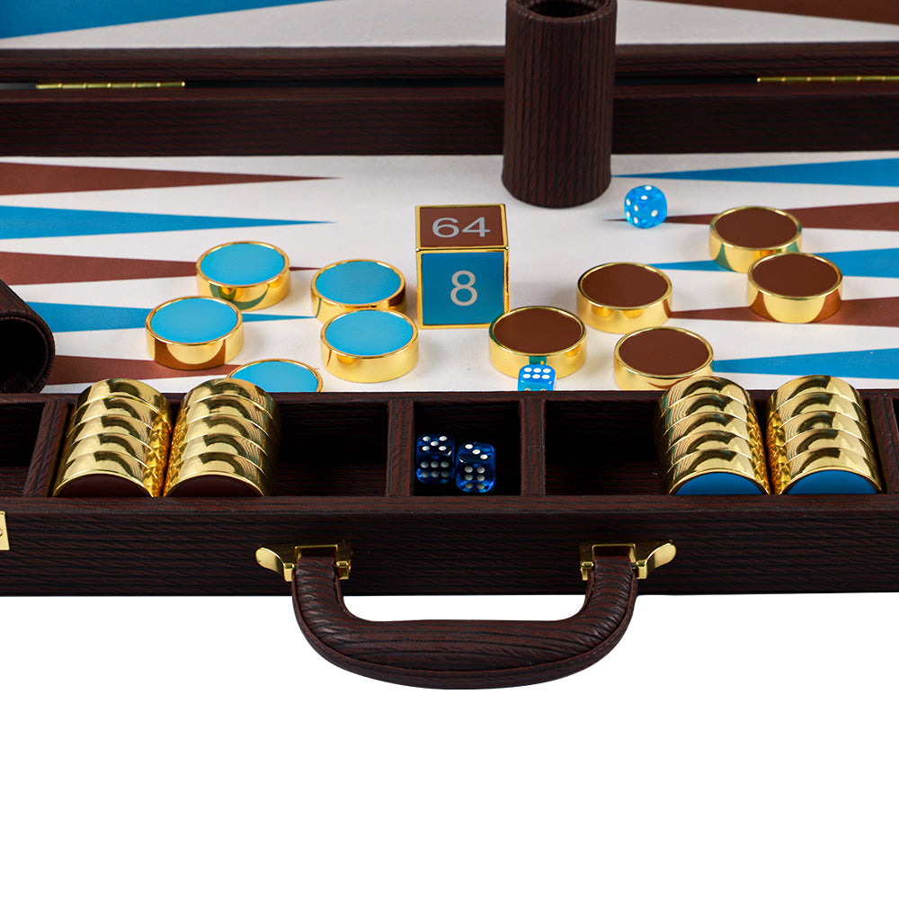 BACO Brown Vine Luxury Backgammon