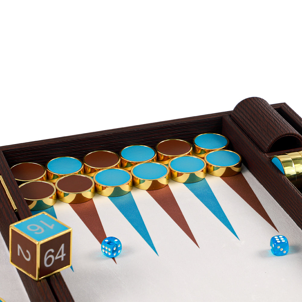 BACO Brown Vine Luxury Backgammon