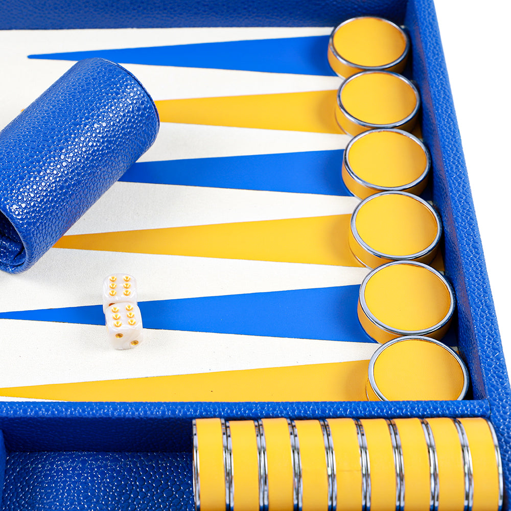 BACO Backgammon Braun Luxus