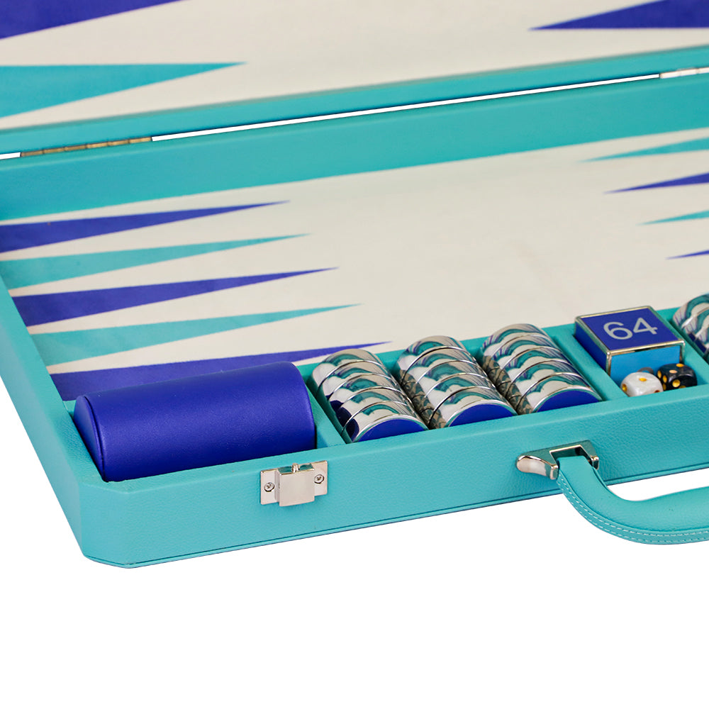 BACO Tiff Blue Luxury Backgammon